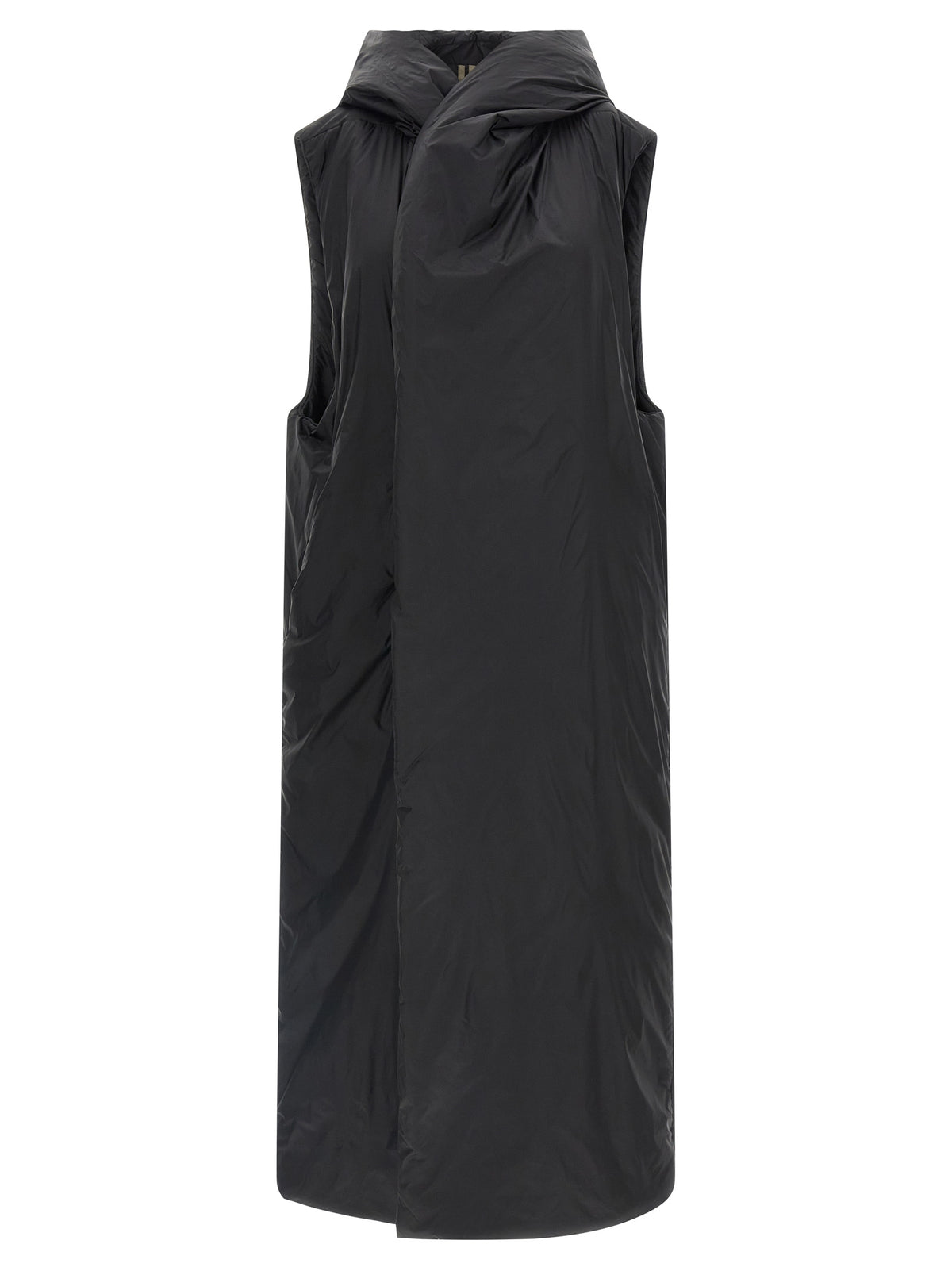 DRKSHDW Schwarze ärmellose Nylon-Jacke