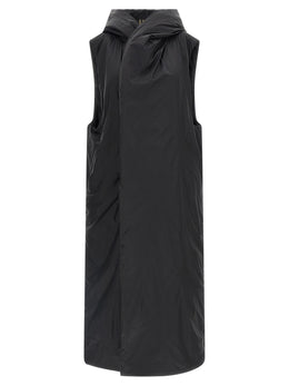 DRKSHDW Schwarze ärmellose Nylon-Jacke