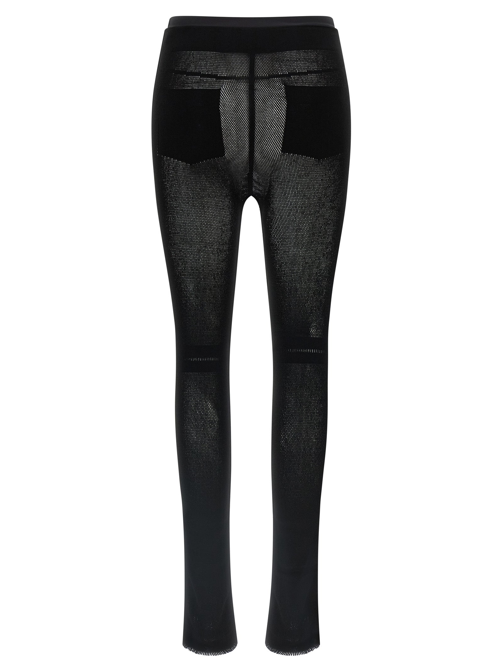 Issey Miyake Schwarze Leggings aus Nylon