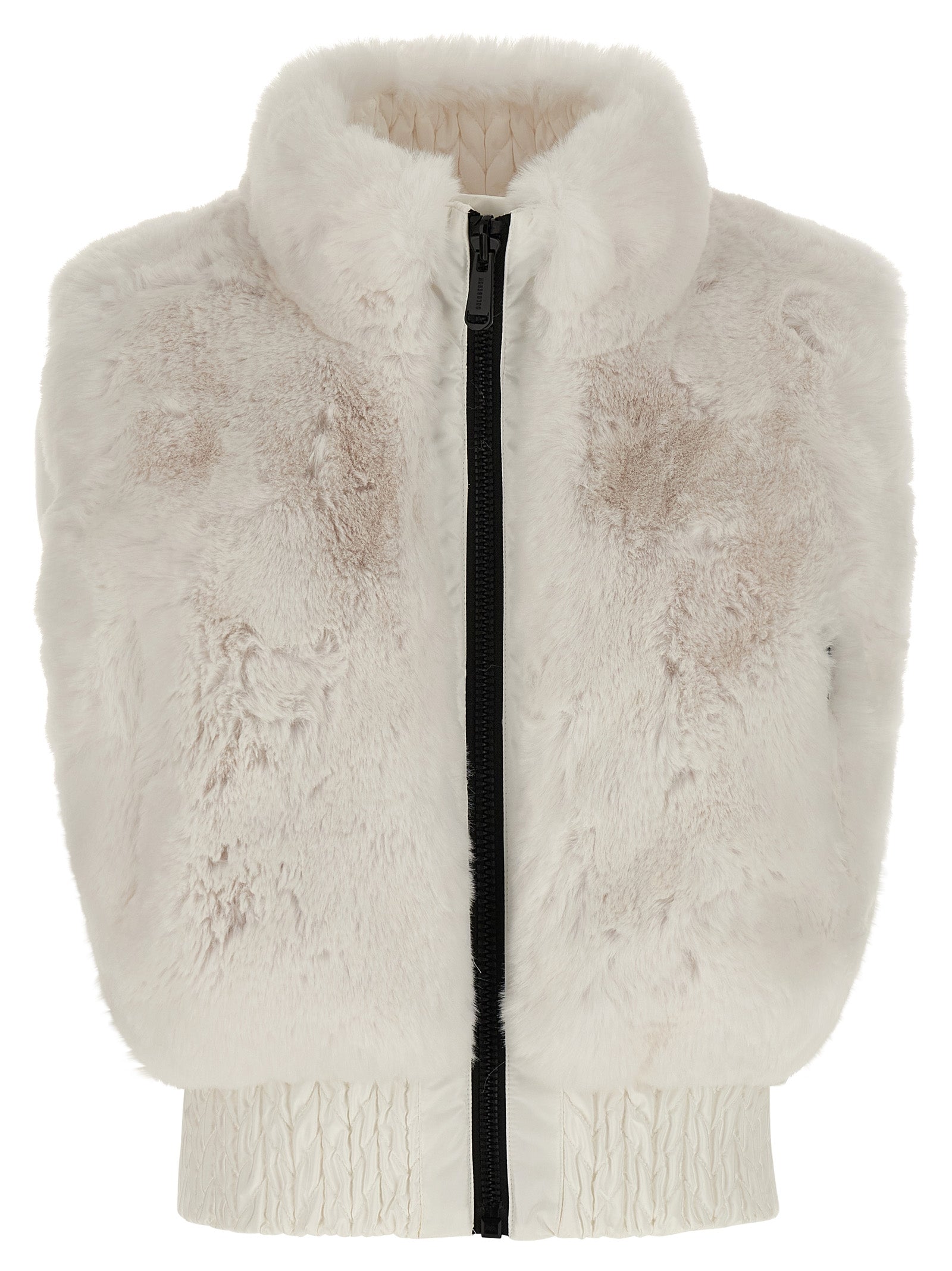 GOLDBERGH Weiße ärmellose Polyester-Jacke
