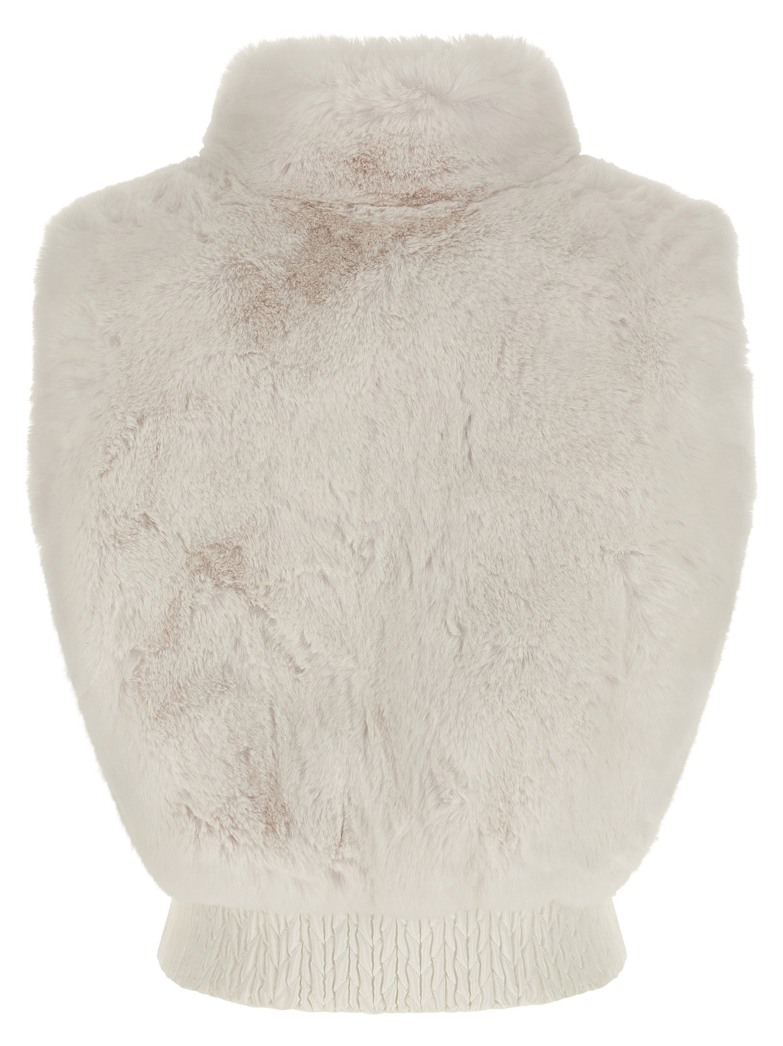GOLDBERGH Weiße ärmellose Polyester-Jacke