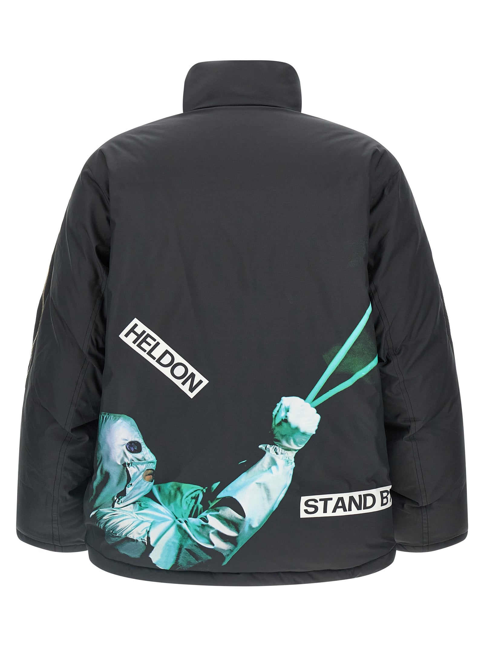 Undercover Schwarze Shell-Jacke aus Polyester