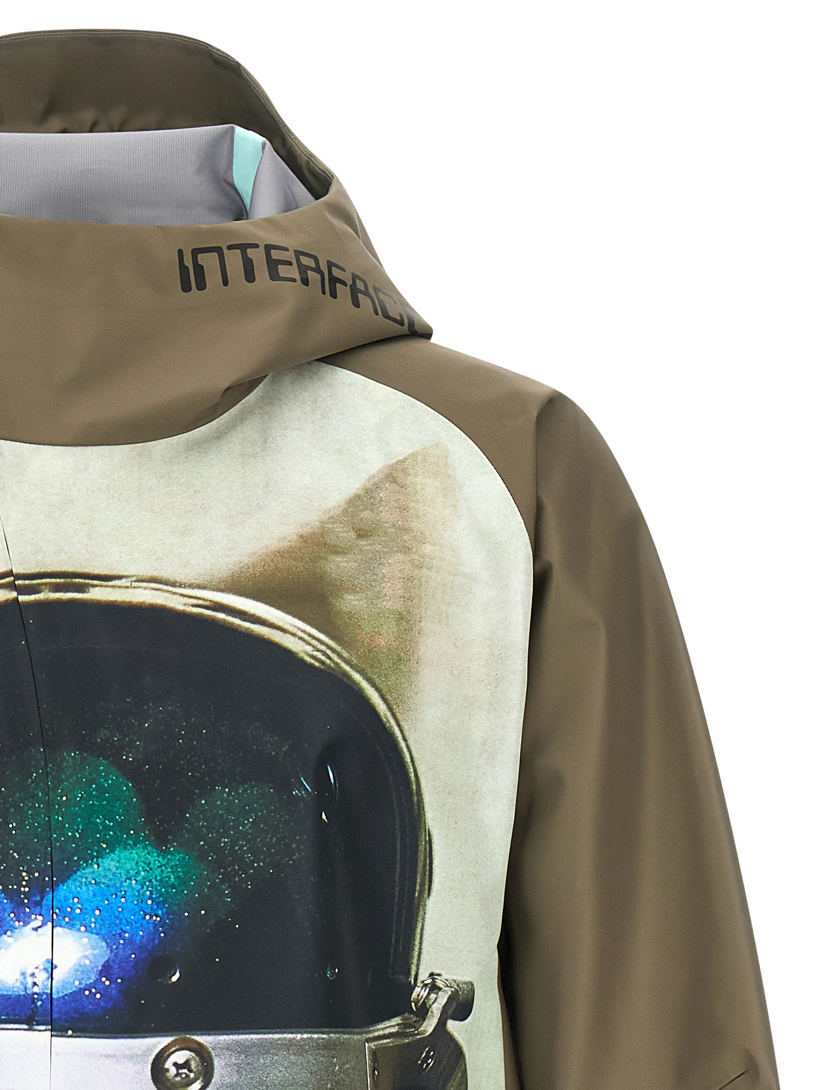 Undercover Zweifarbige Nylon-Shell-Jacke