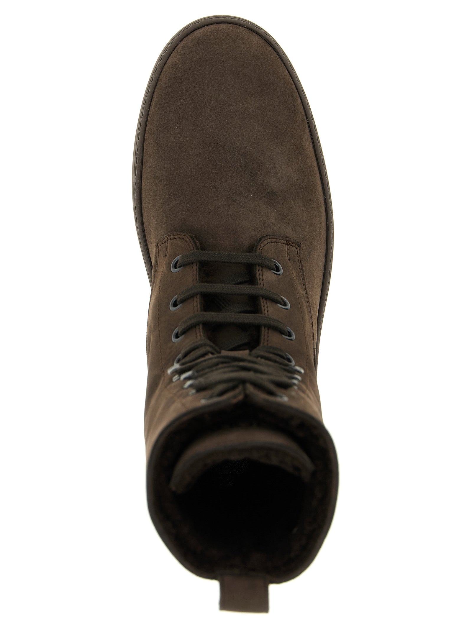 Tod's Ankle Boots aus braunem Kalbsleder