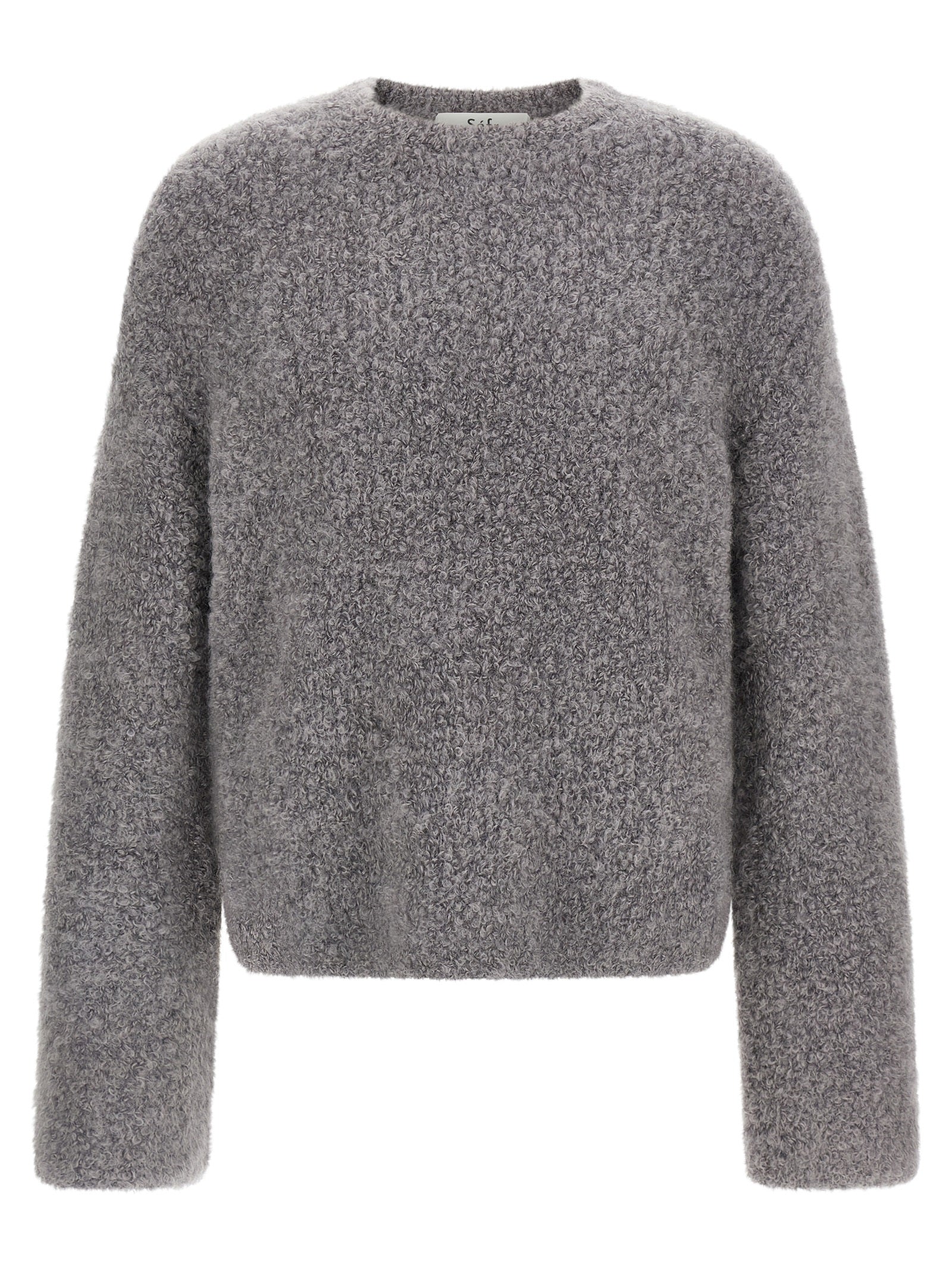SÉFR Grauer Strickcardigan
