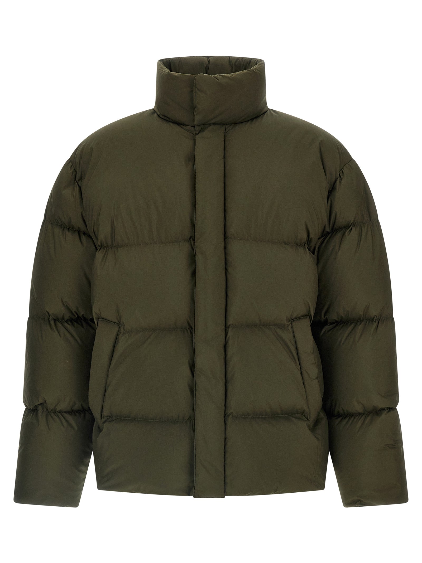Saint Laurent Bicolor-Polyester-Bomberjacke