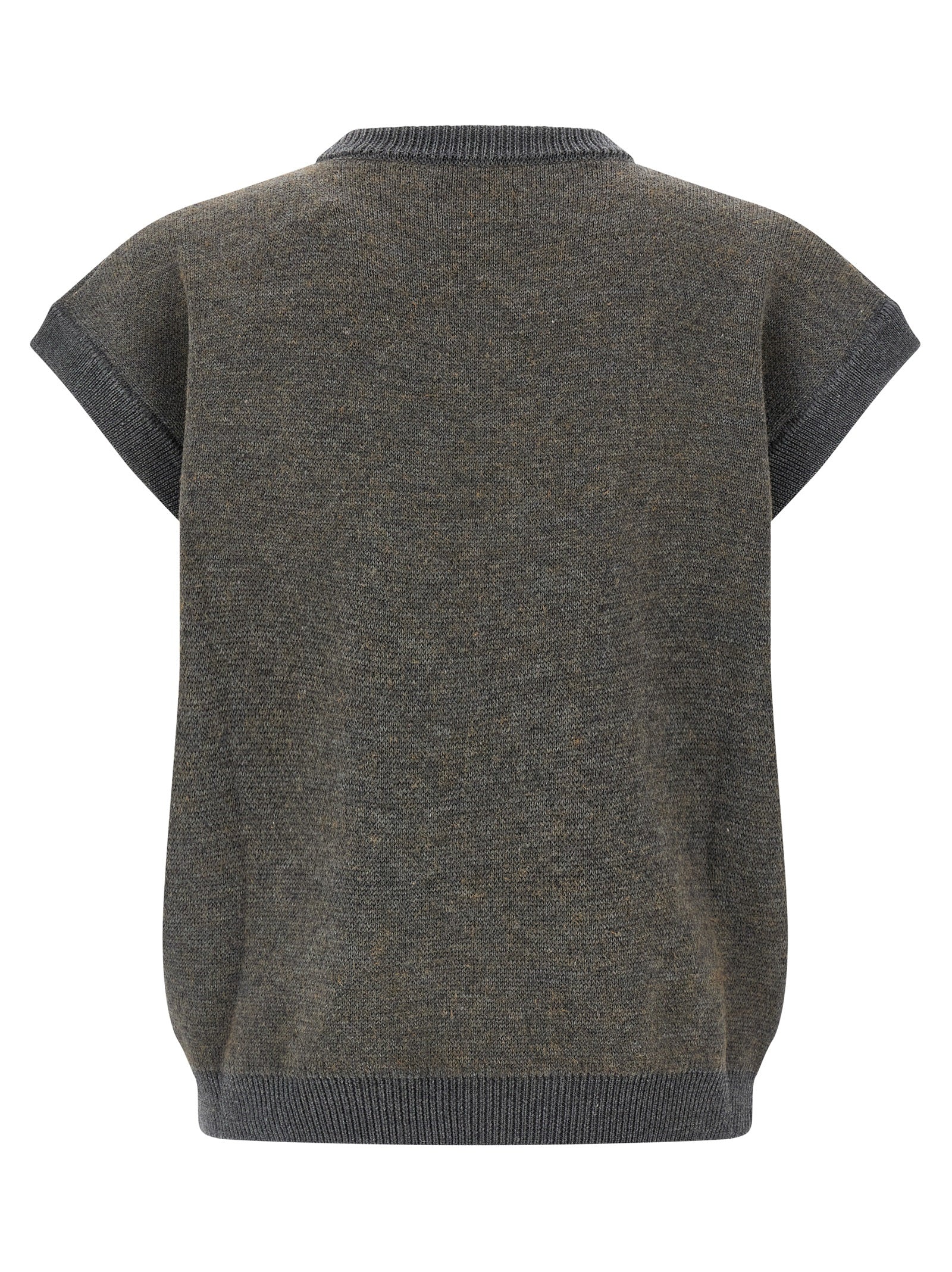 Magliano Grauer Wollpullover
