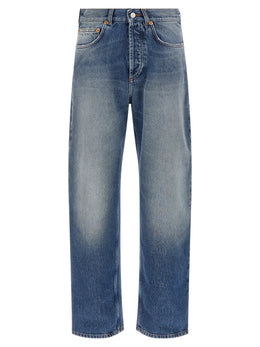 Magliano Blaue Jeans aus Baumwolle im geraden Schnitt