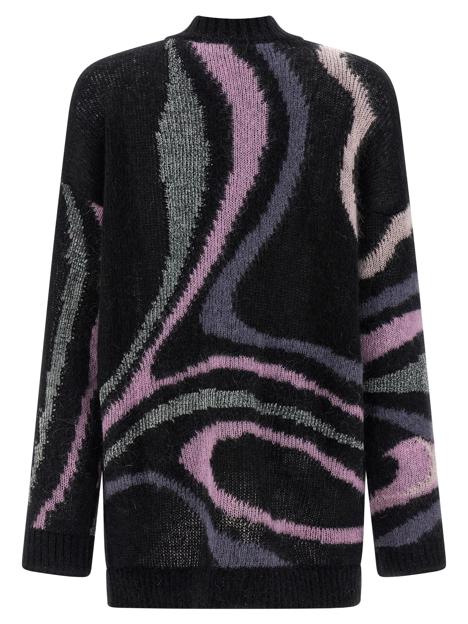 Emilio Pucci Schwarzer Wollcardigan
