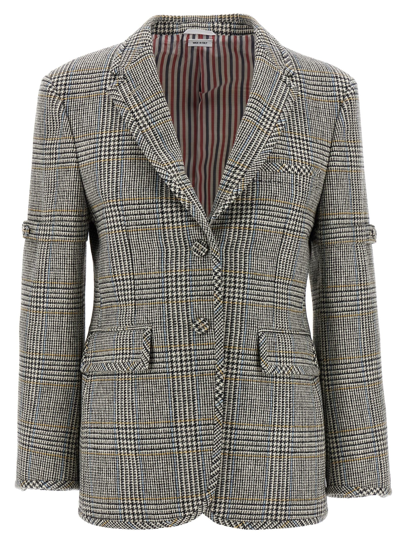Thom Browne Mehrfarbiger Wollblazer