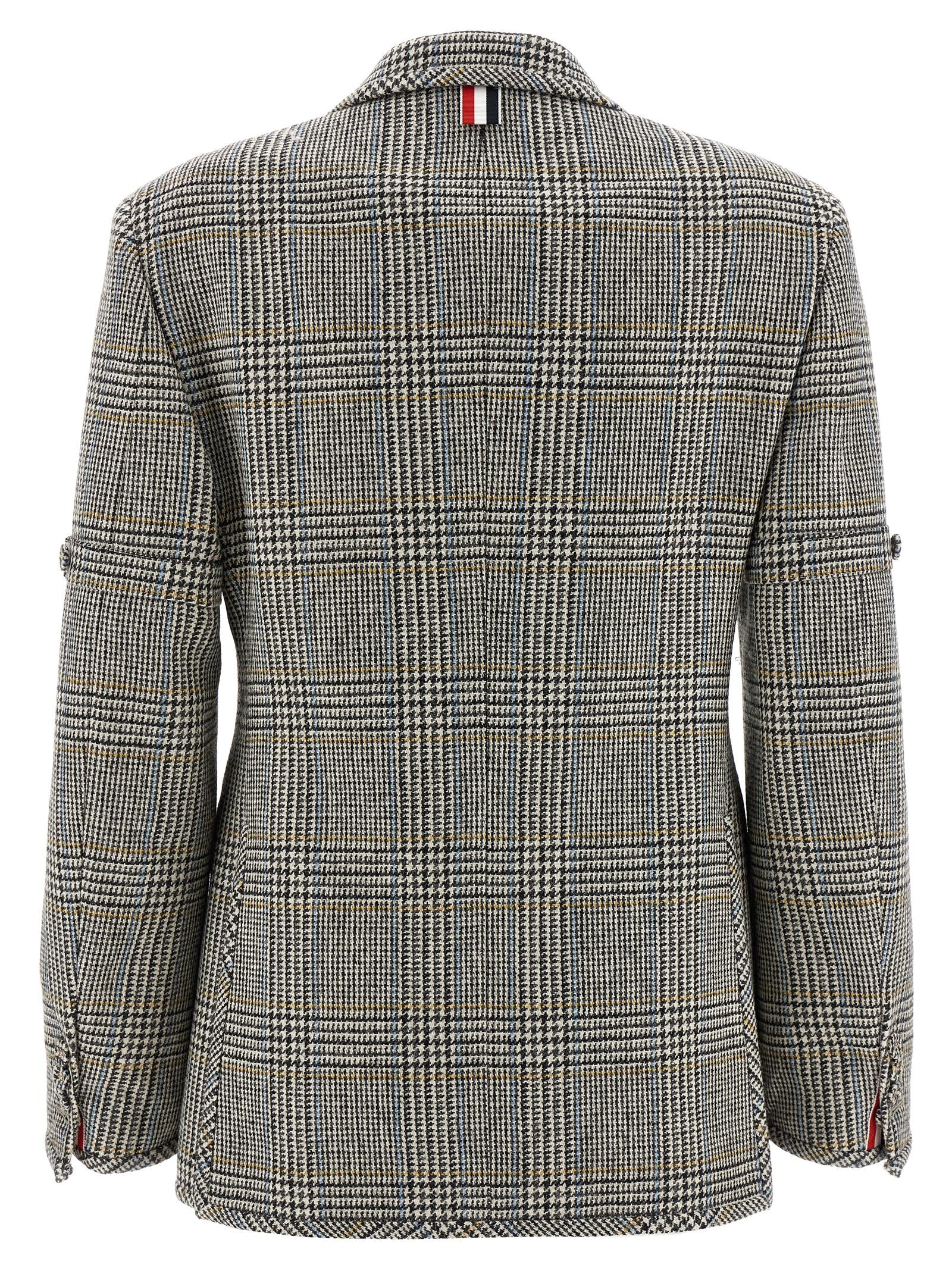 Thom Browne Mehrfarbiger Wollblazer
