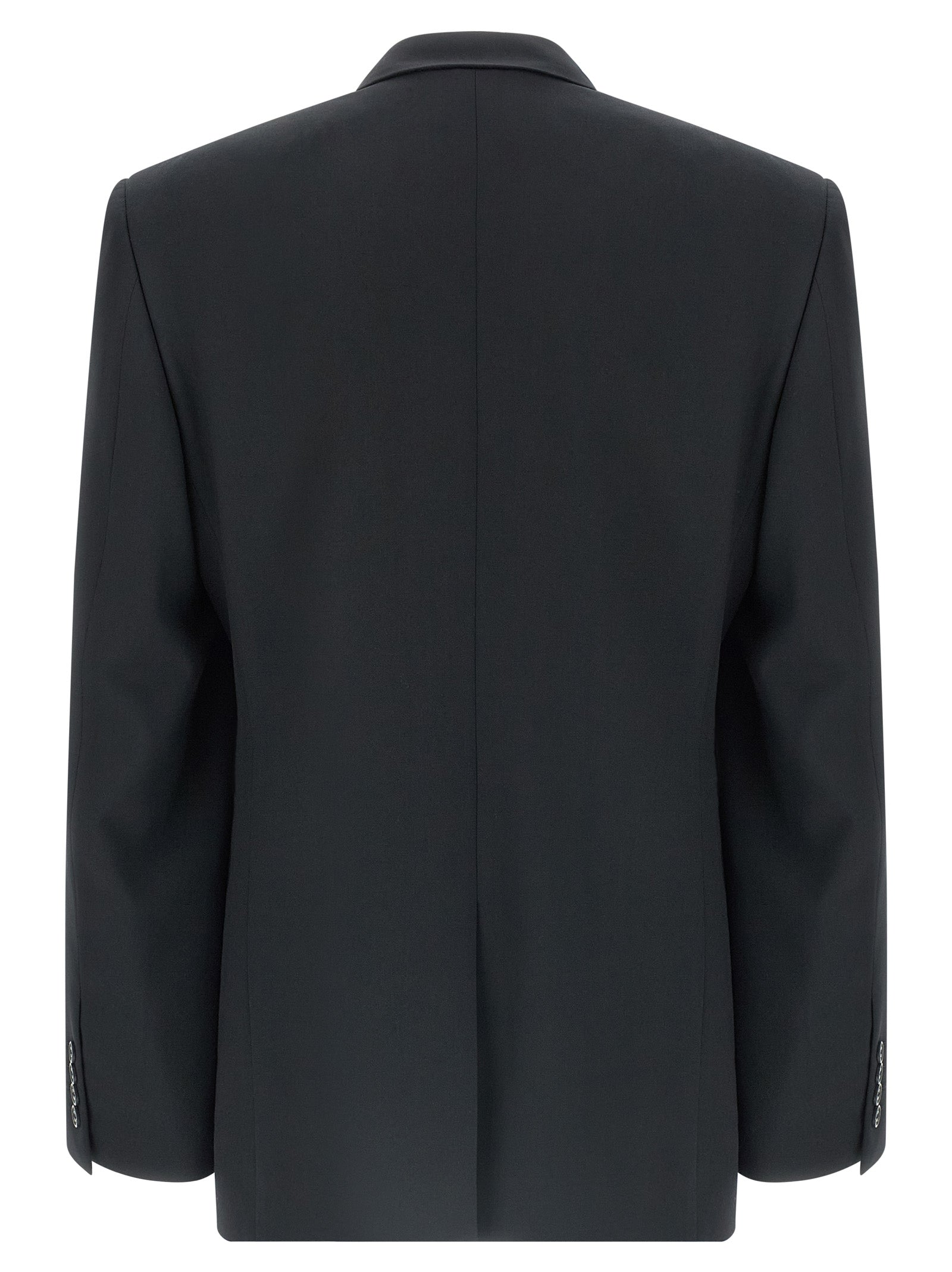 Balenciaga Schwarzer Wollblazer