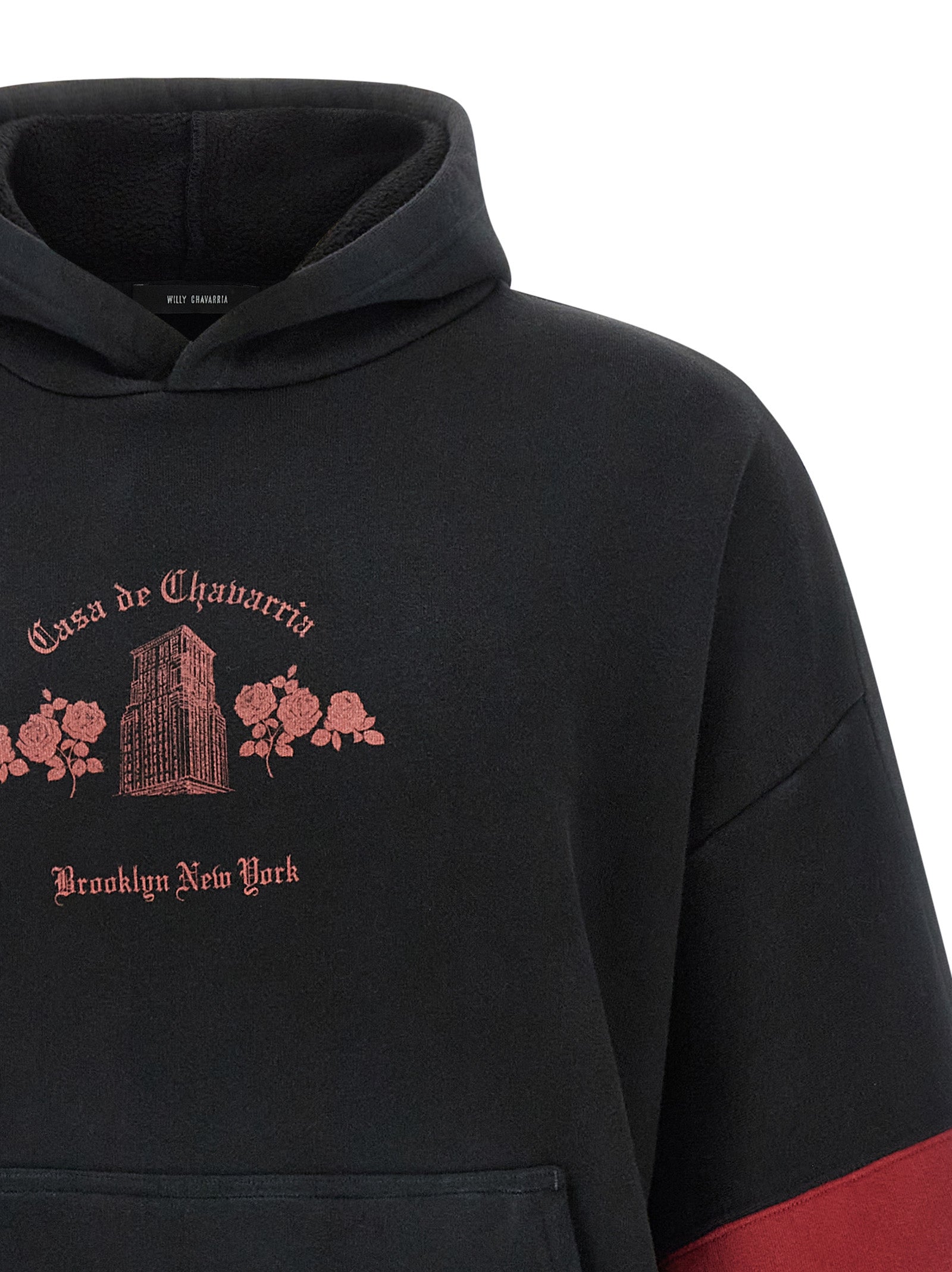 WILLY CHAVARRIA Schwarzer Baumwoll-Sweatshirt
