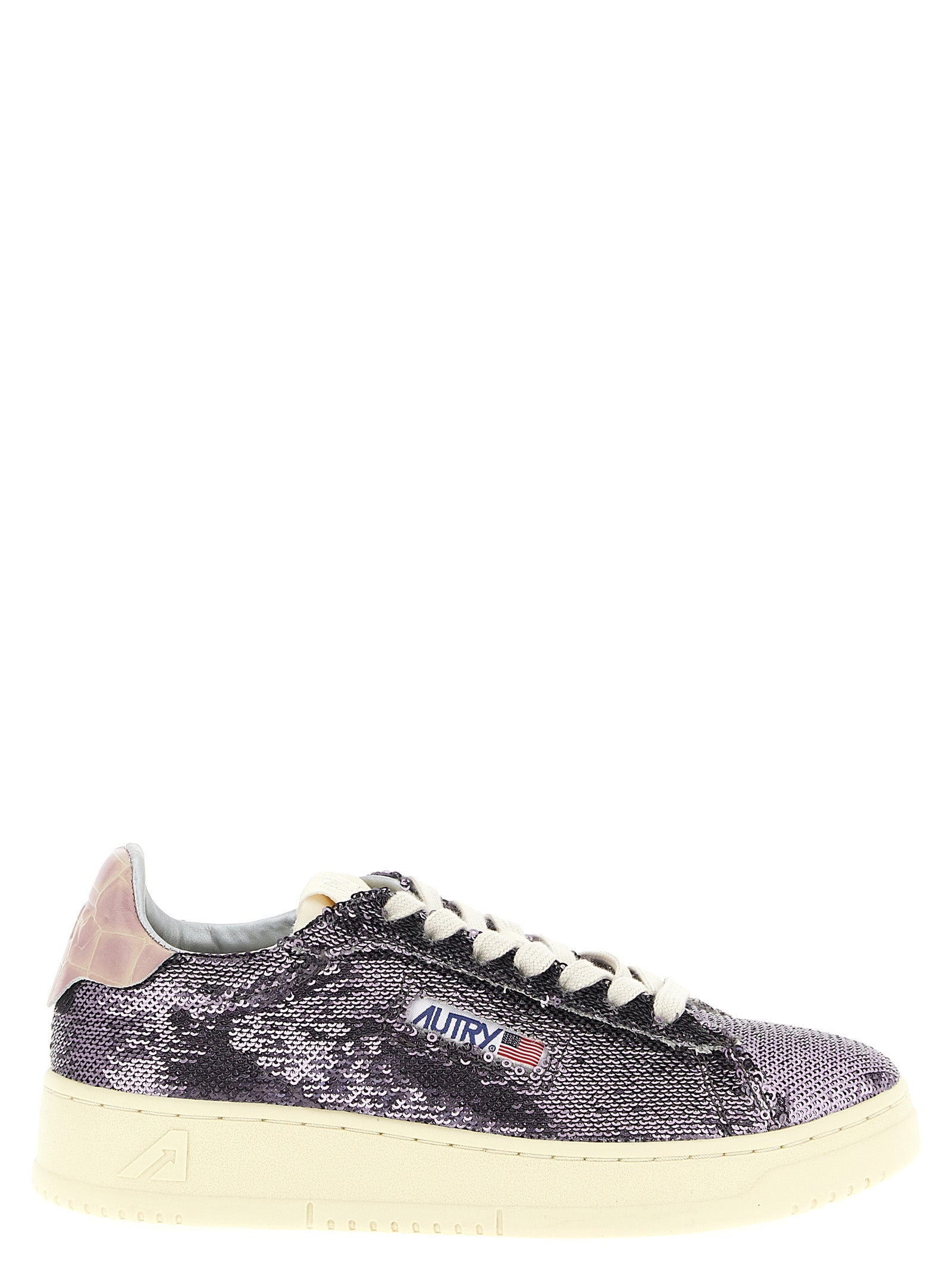 Autry Mehrfarbige Low-Top-Sneaker aus Polyester