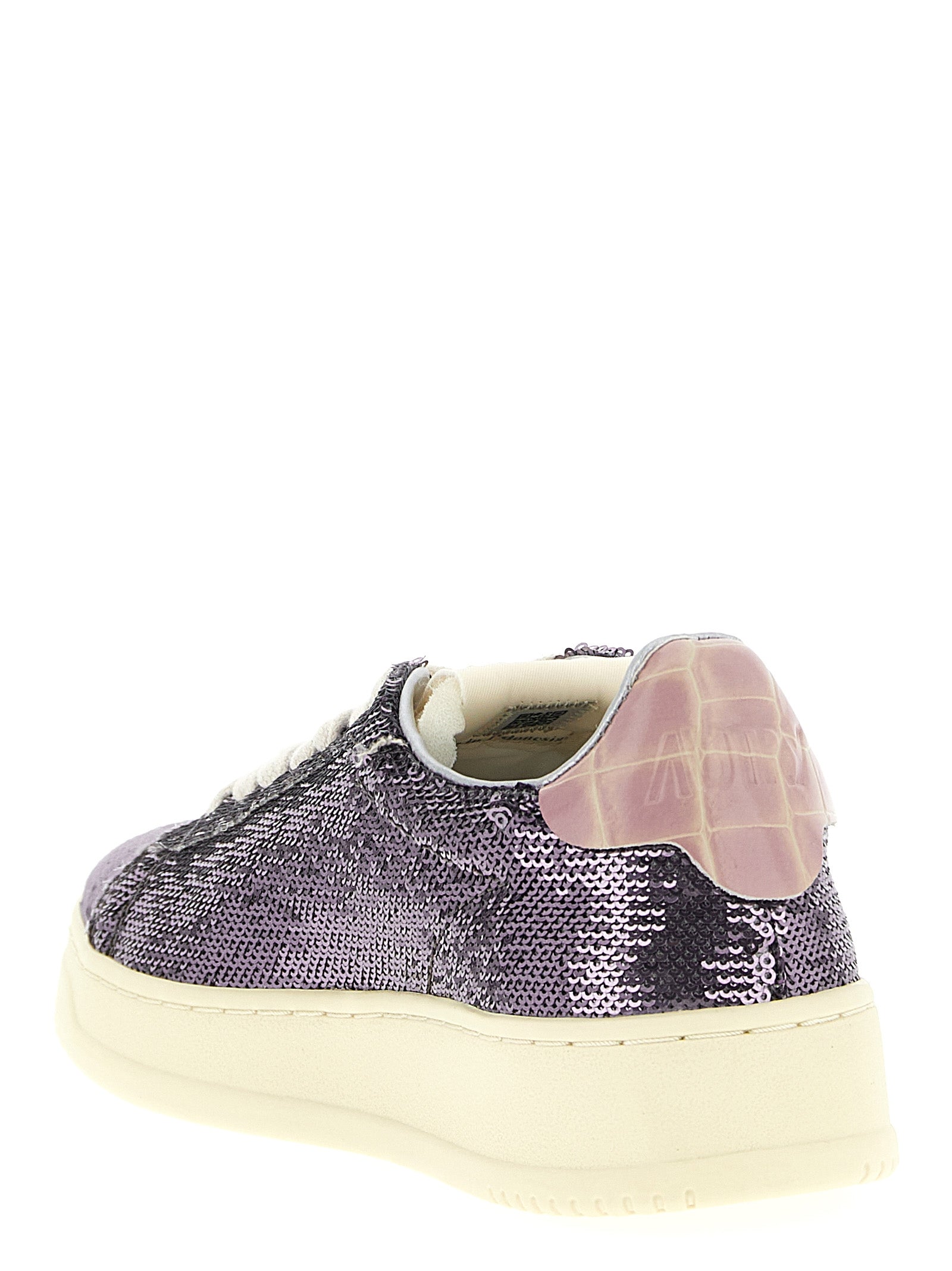 Autry Mehrfarbige Low-Top-Sneaker aus Polyester