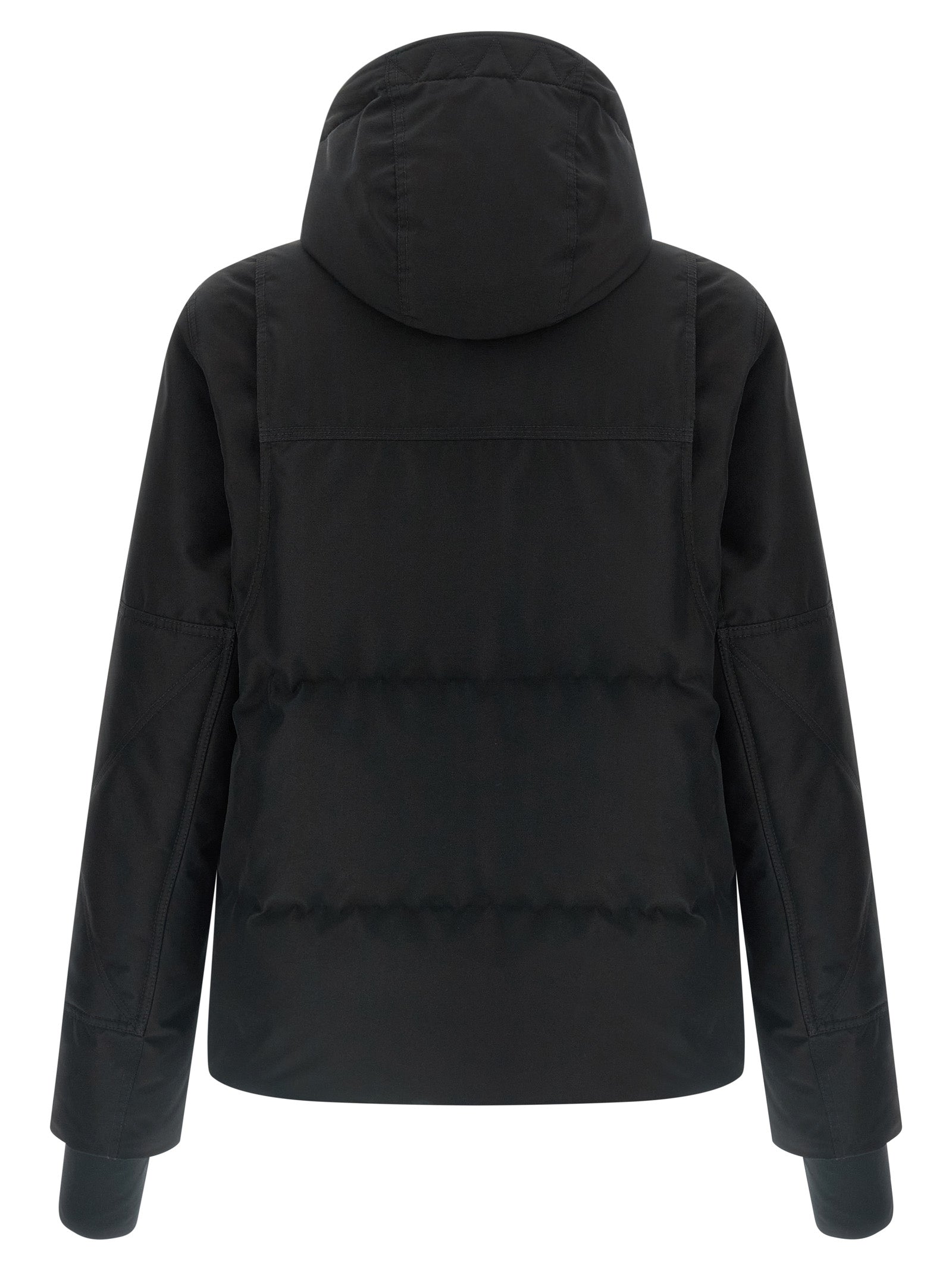 Moncler Grenoble Schwarze Shell-Jacke aus Polyester
