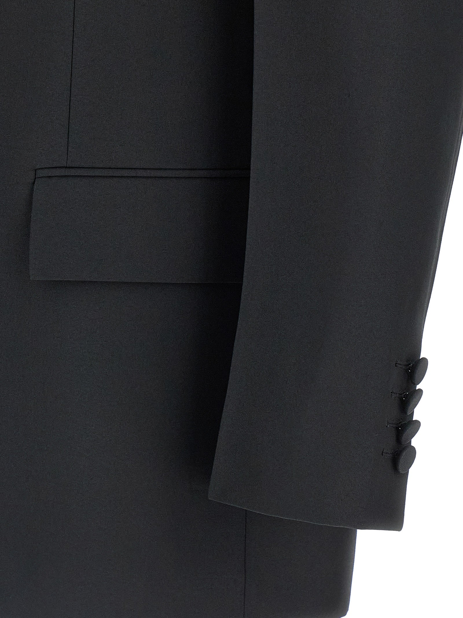 Gucci Schwarzer Blazer aus Polyester