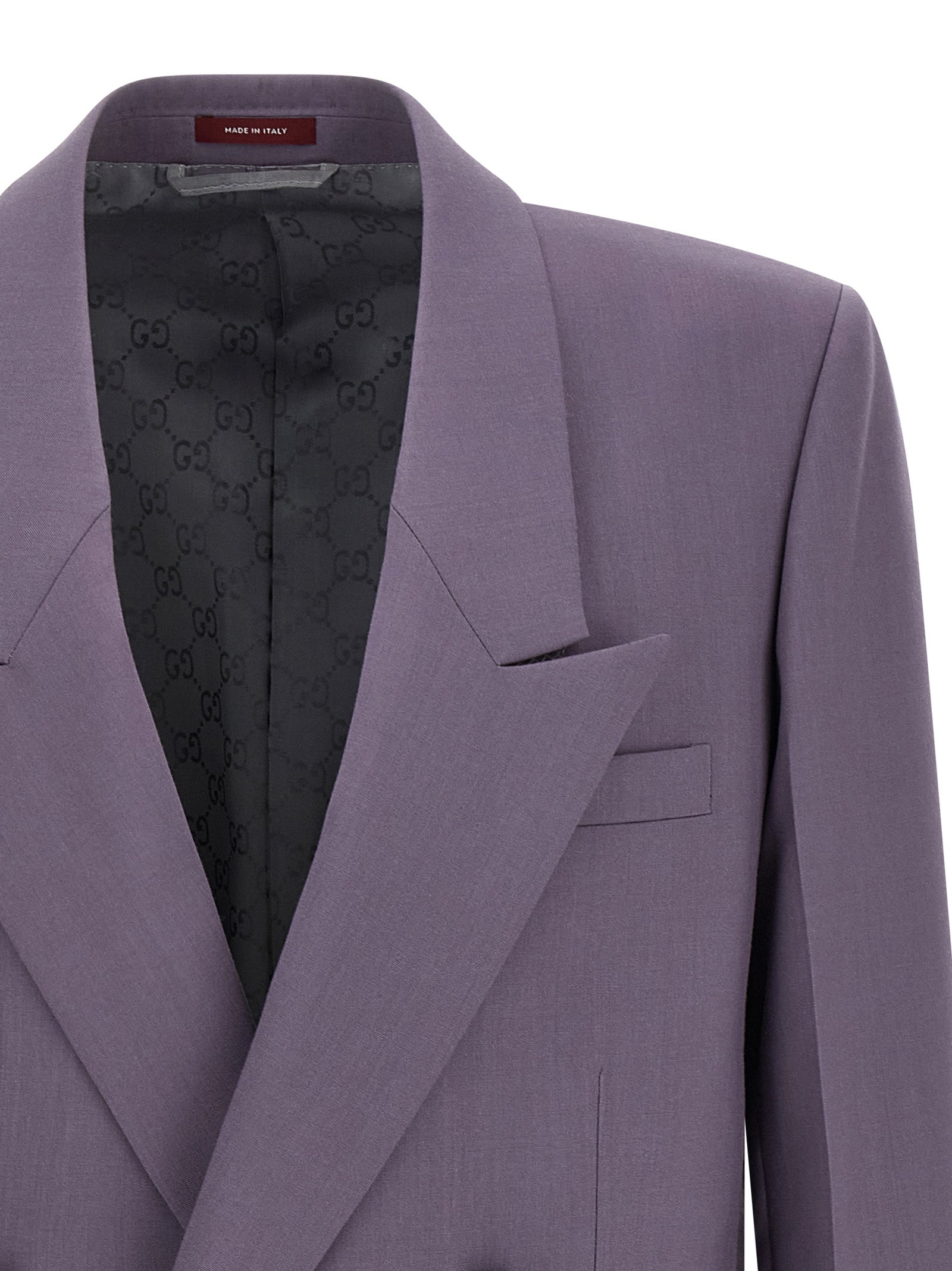 Gucci Lila Wollblazer