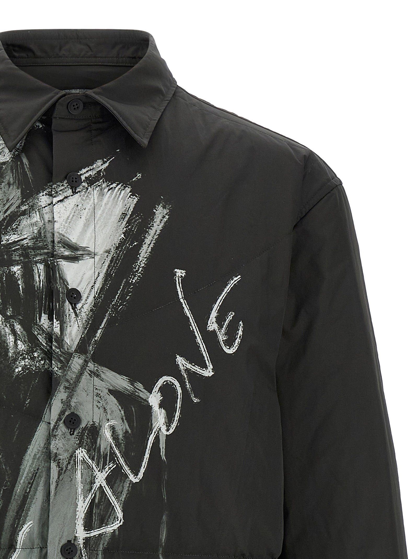 Yohji Yamamoto Schwarze Bluse aus Polyester