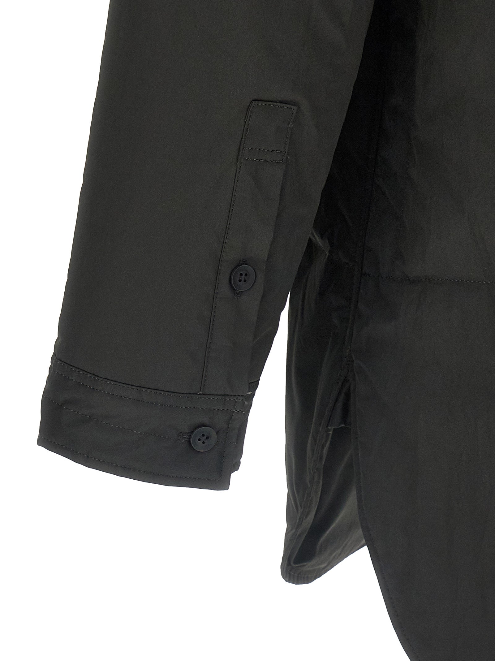 Yohji Yamamoto Schwarze Bluse aus Polyester