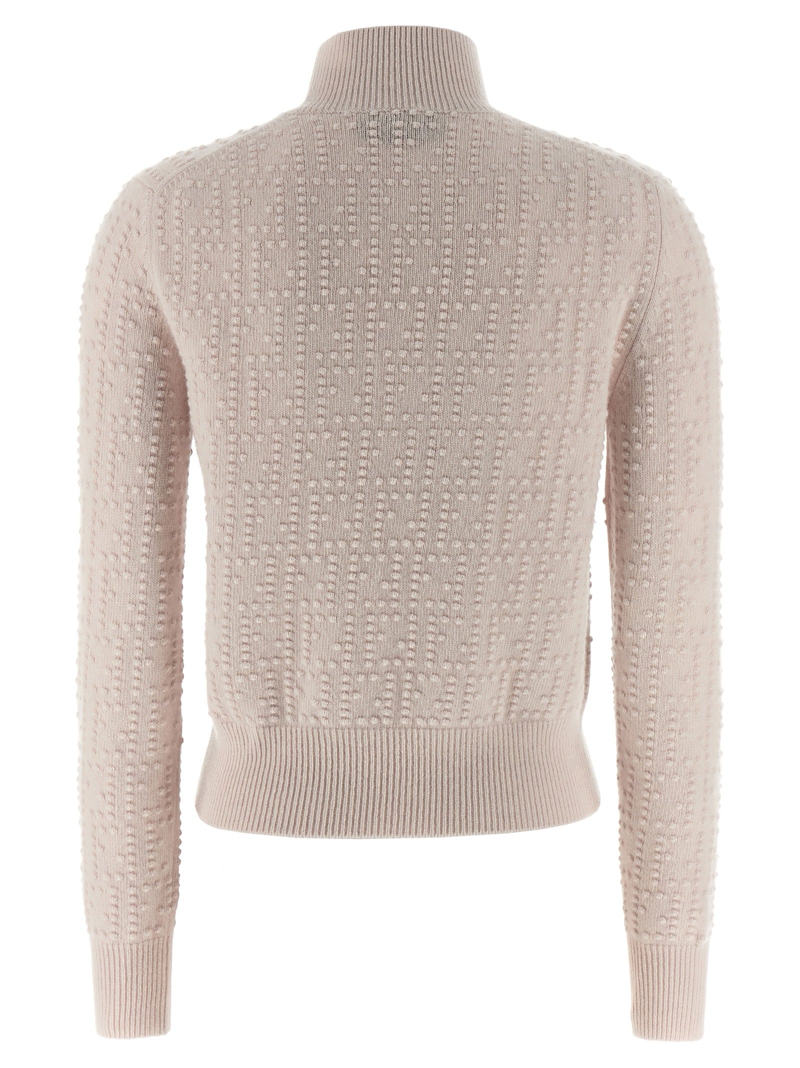 Fendi Mehrfarbige Wollstrickjacke