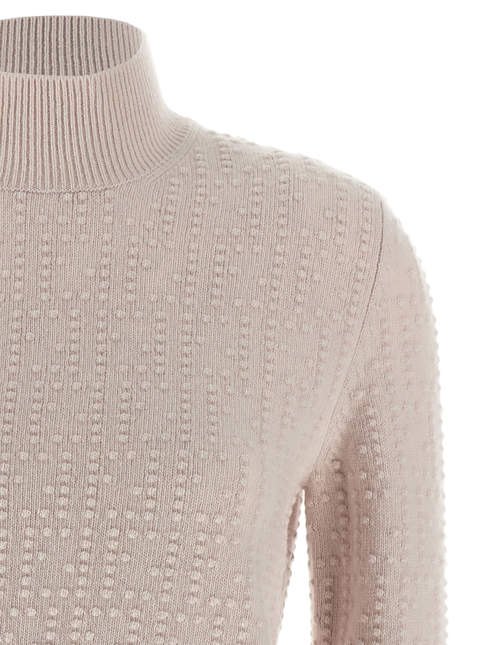 Fendi Mehrfarbige Wollstrickjacke