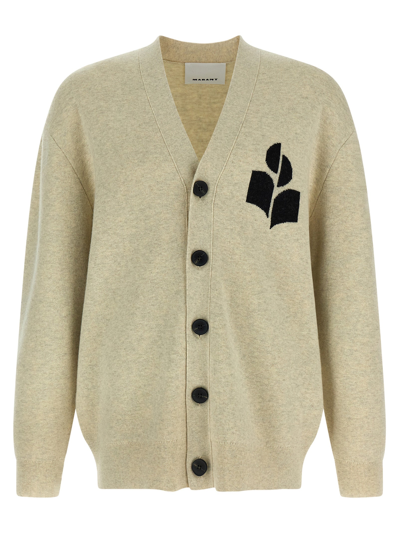 Isabel Marant Grauer Baumwollcardigan
