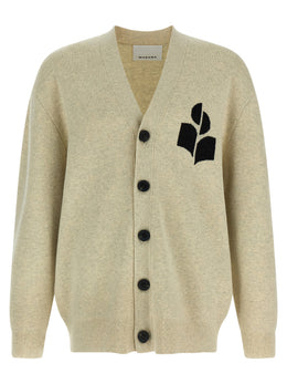 Isabel Marant Grauer Baumwollcardigan