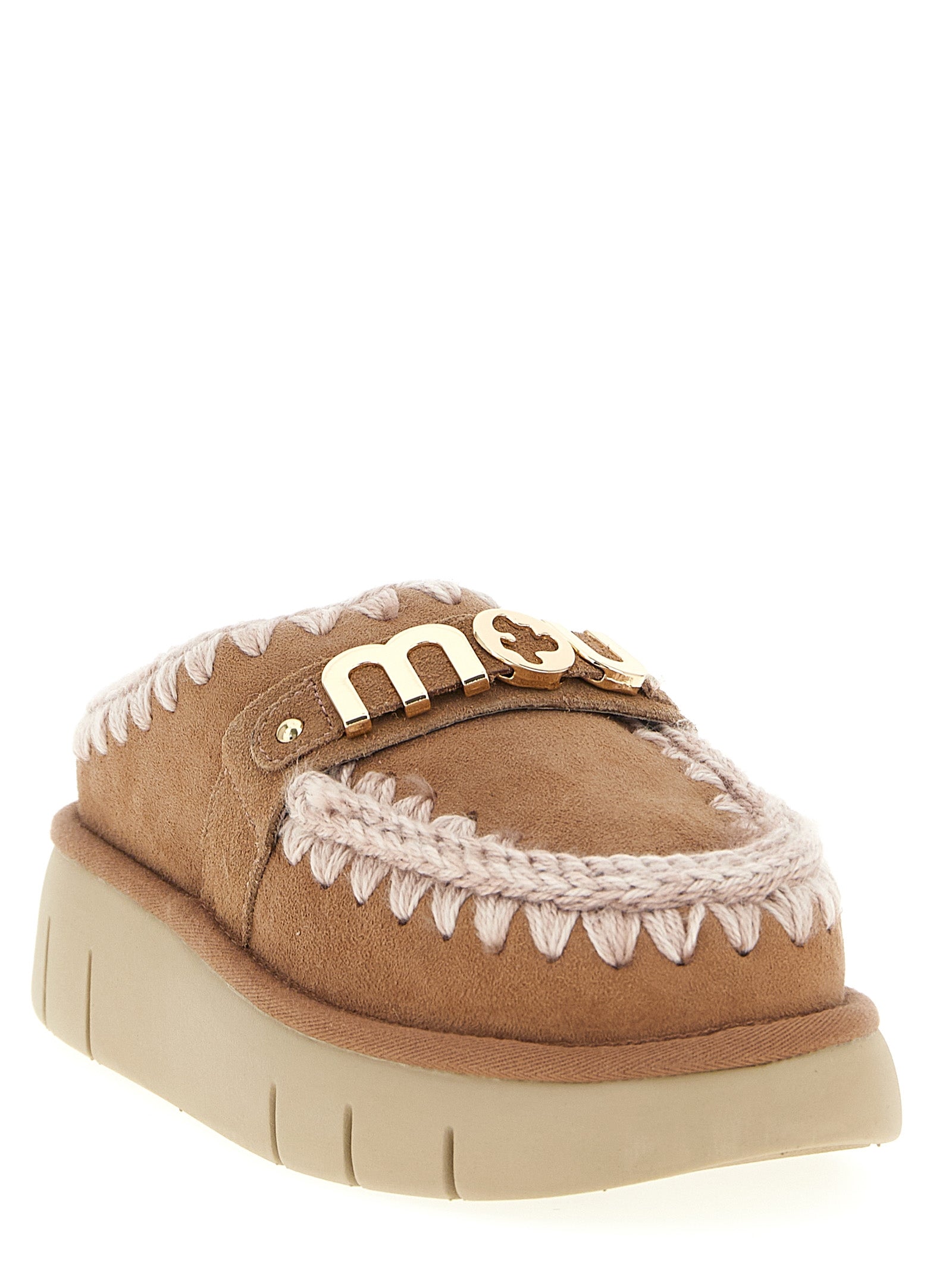 Mou Multicolor Lammleder Clogs