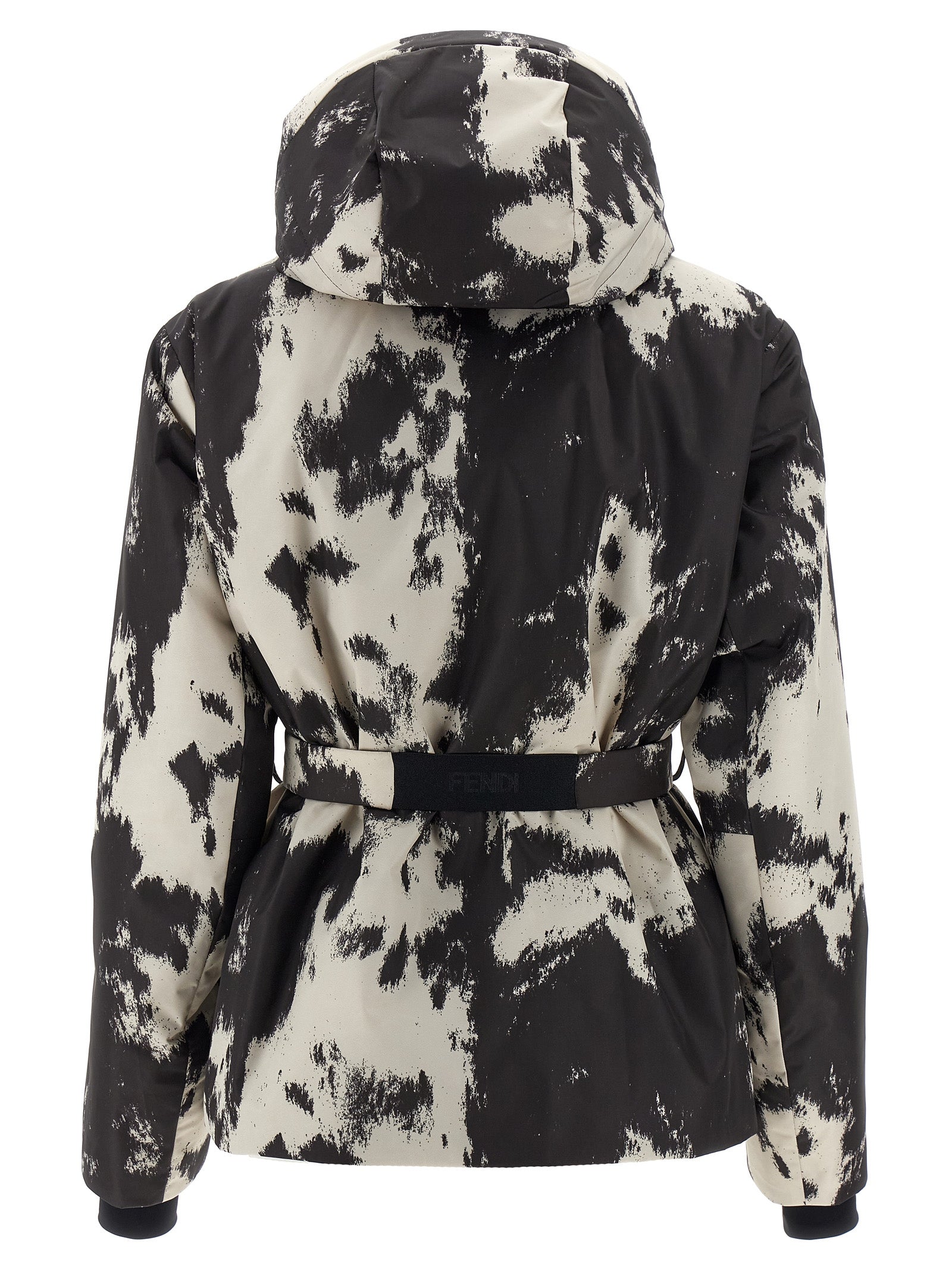 Fendi Mehrfarbige Shell-Jacke aus Polyester