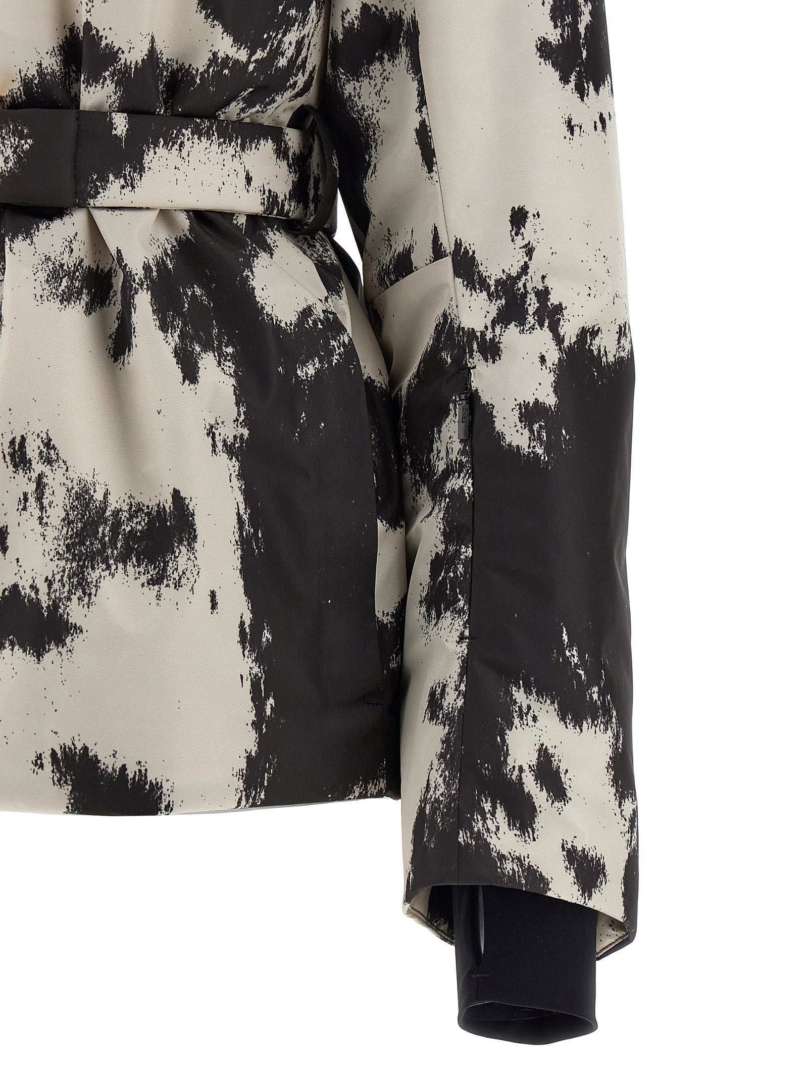 Fendi Mehrfarbige Shell-Jacke aus Polyester
