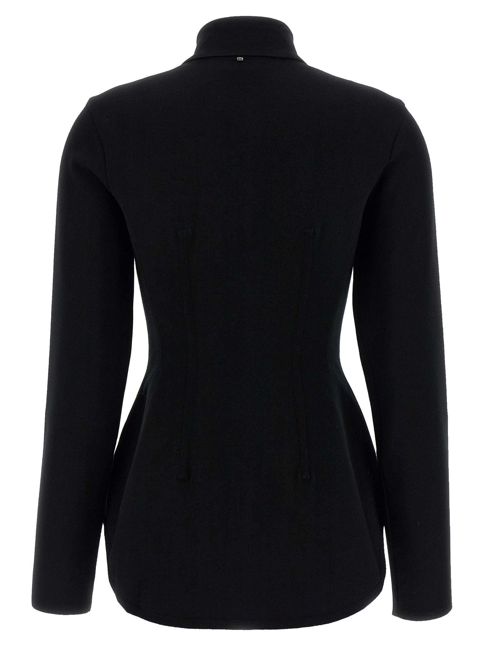 Sportmax Schwarze Viskosebluse