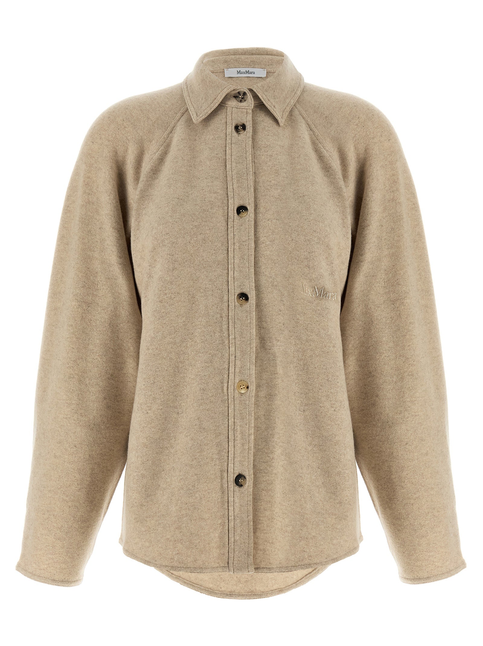 Max Mara Beige Kaschmirbluse