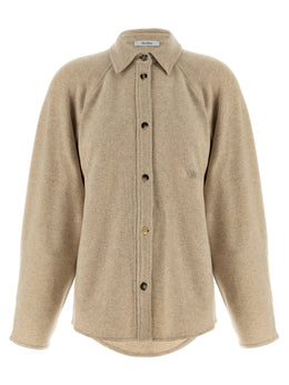 Max Mara Beige Kaschmirbluse
