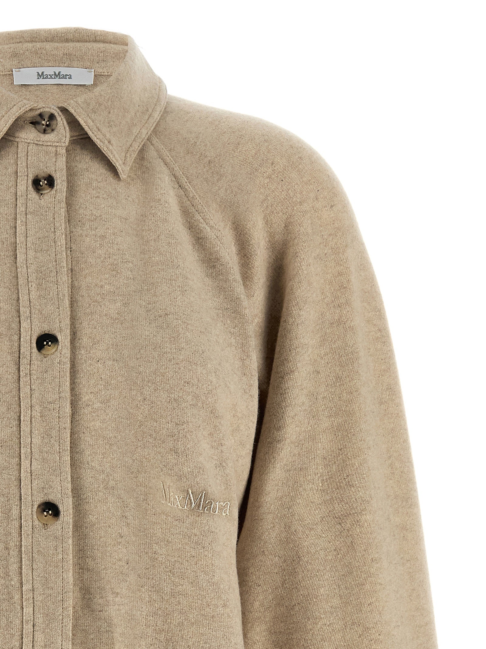 Max Mara Beige Kaschmirbluse