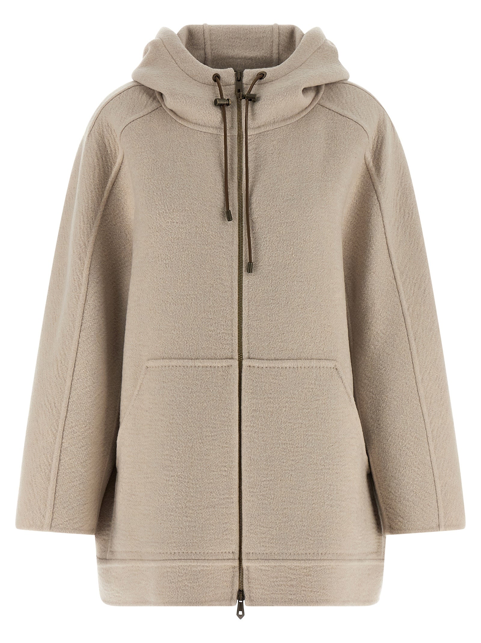 Max Mara Beiger Kaschmir-Mantel