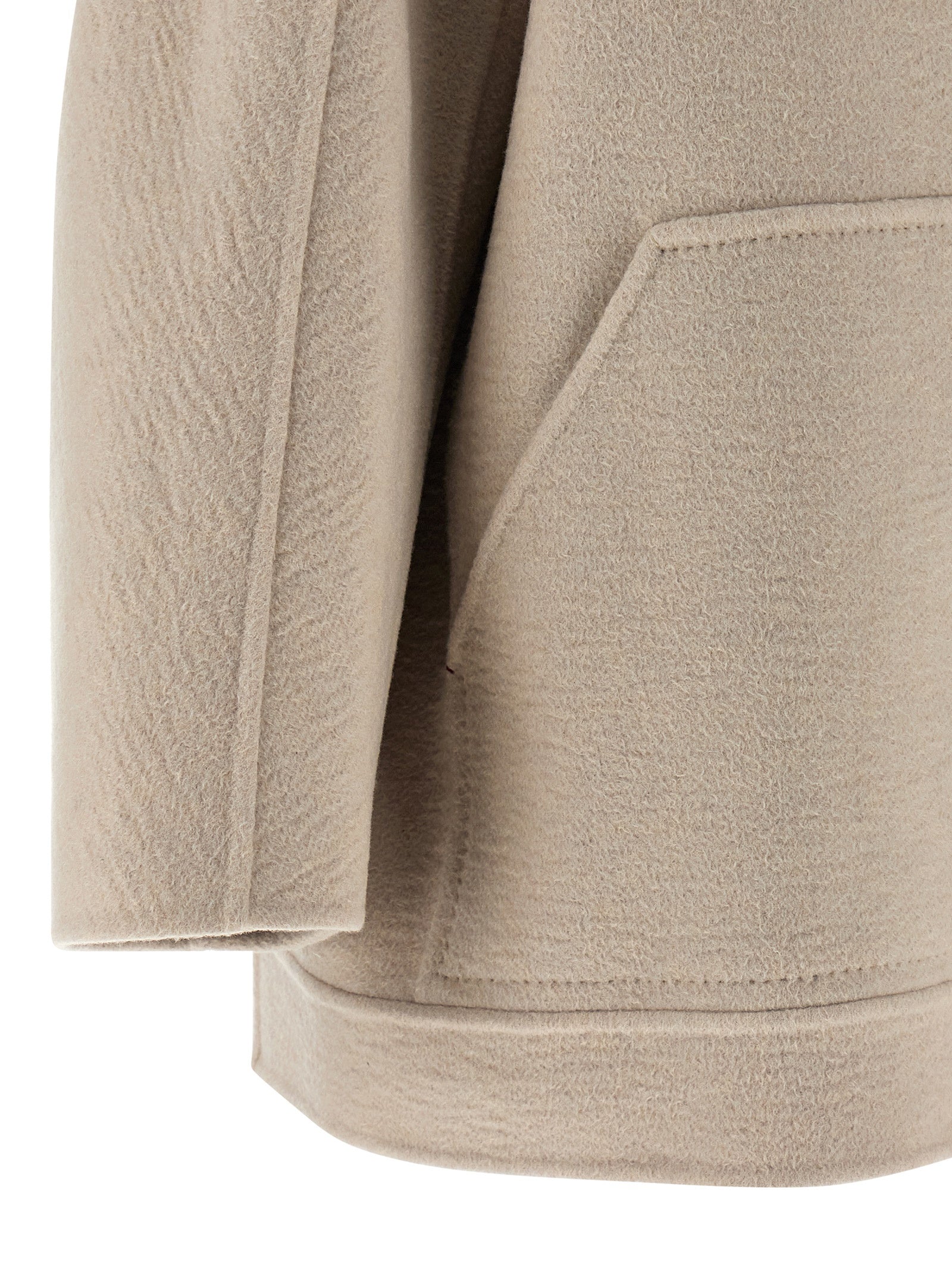 Max Mara Beiger Kaschmir-Mantel