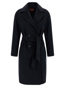 Max Mara Blauer Kaschmir-Mantel