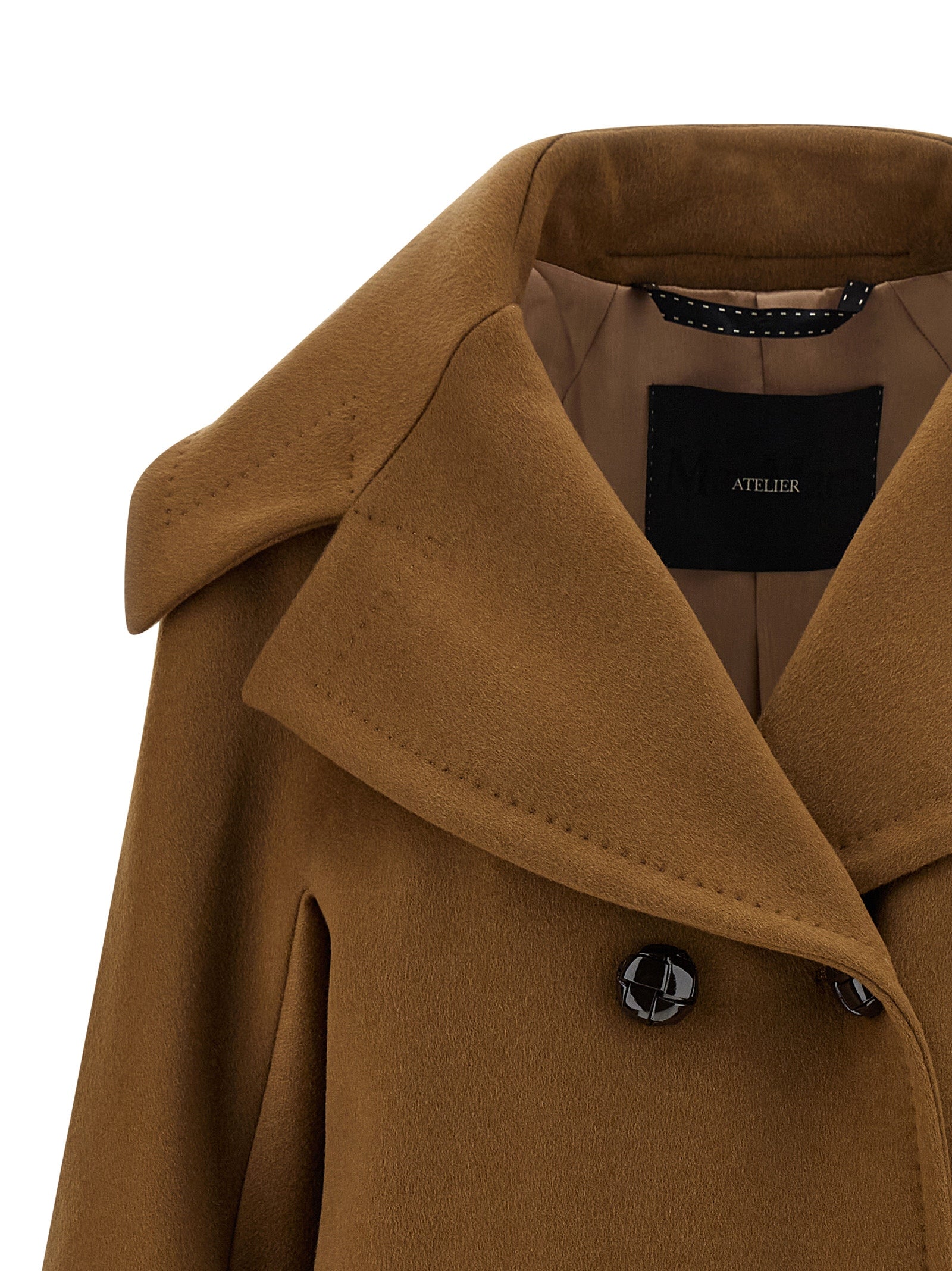 Max Mara Brauner Kaschmir-Mantel