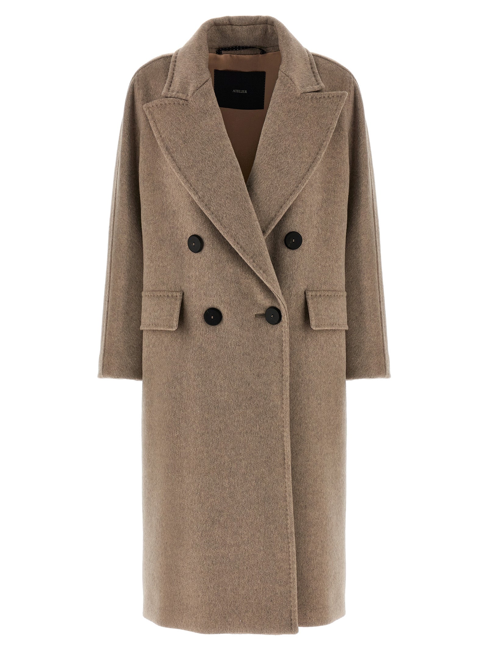Max Mara Beiger Kaschmir-Mantel