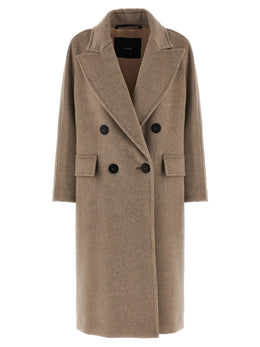 Max Mara Beiger Kaschmir-Mantel