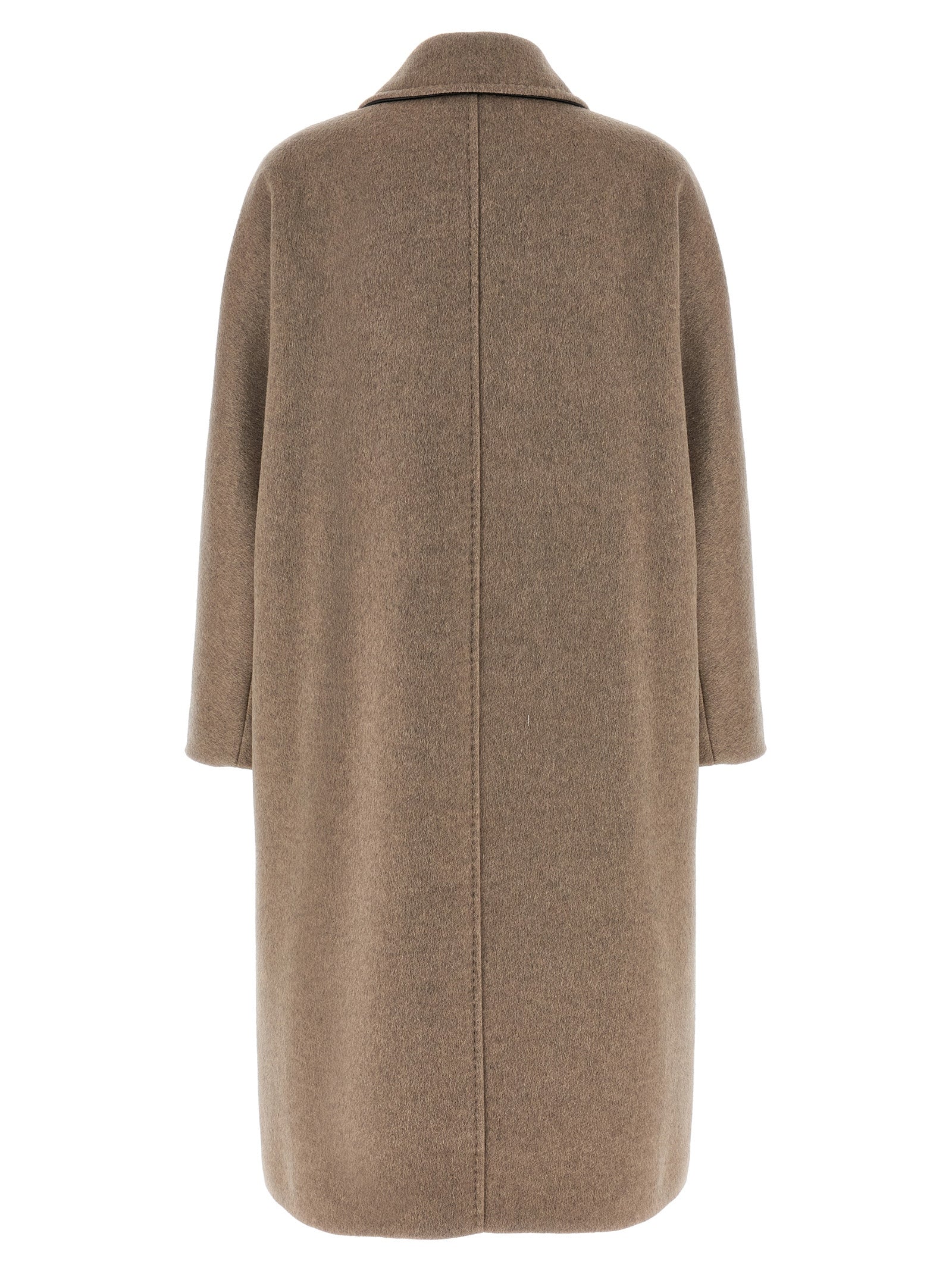 Max Mara Beiger Kaschmir-Mantel