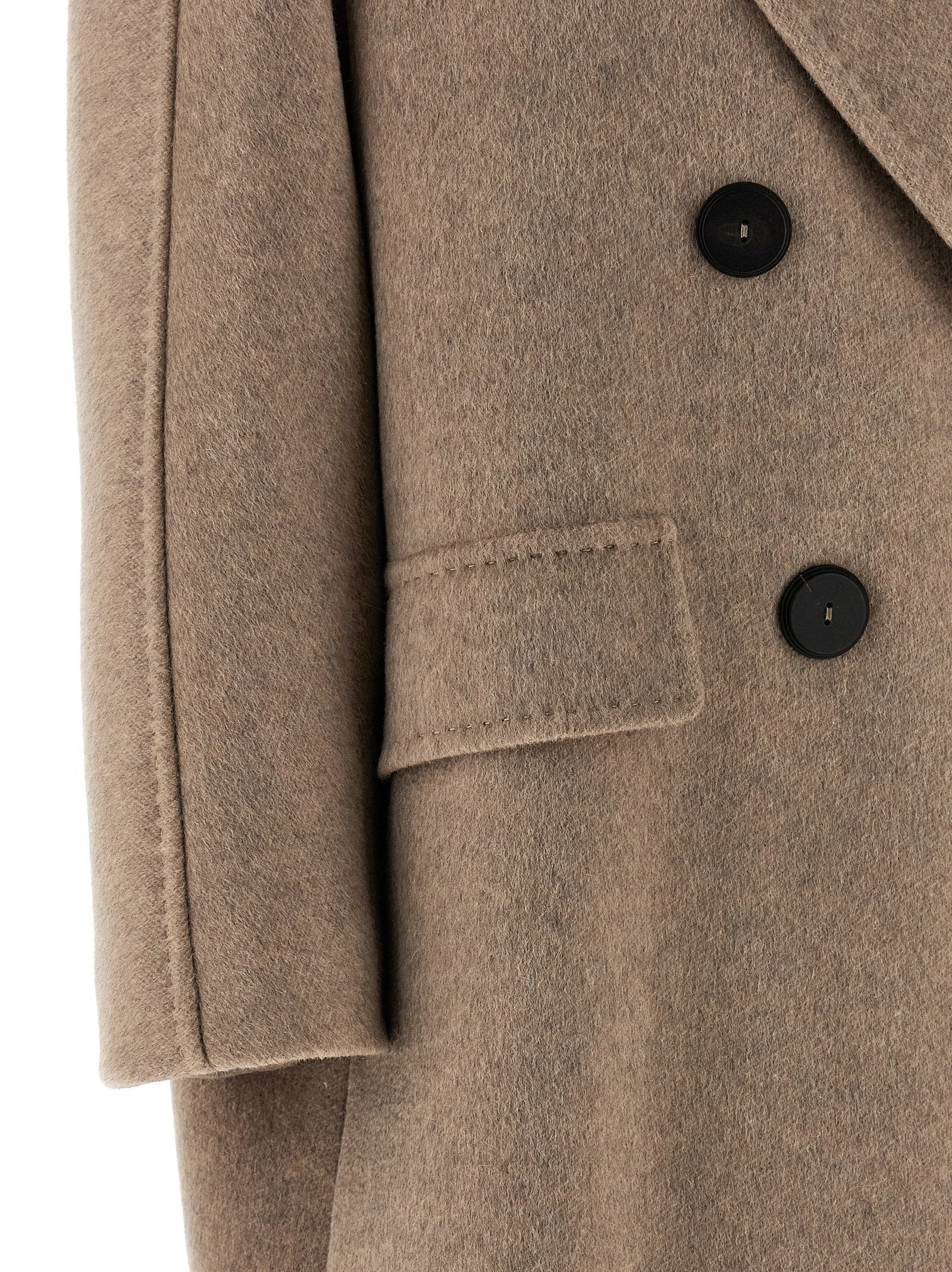 Max Mara Beiger Kaschmir-Mantel