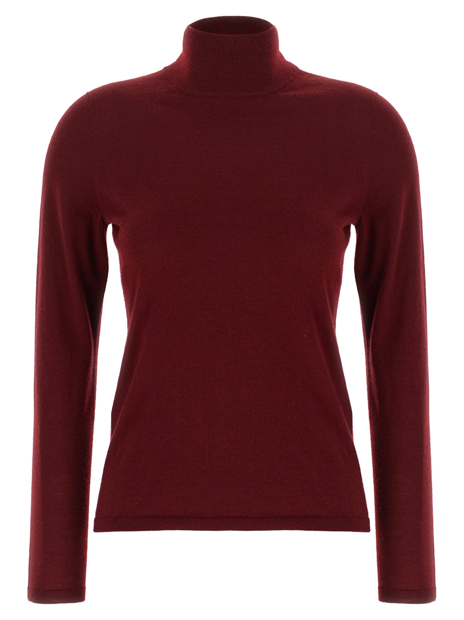 Max Mara Kaschmir-Strickjacke in Bordeaux