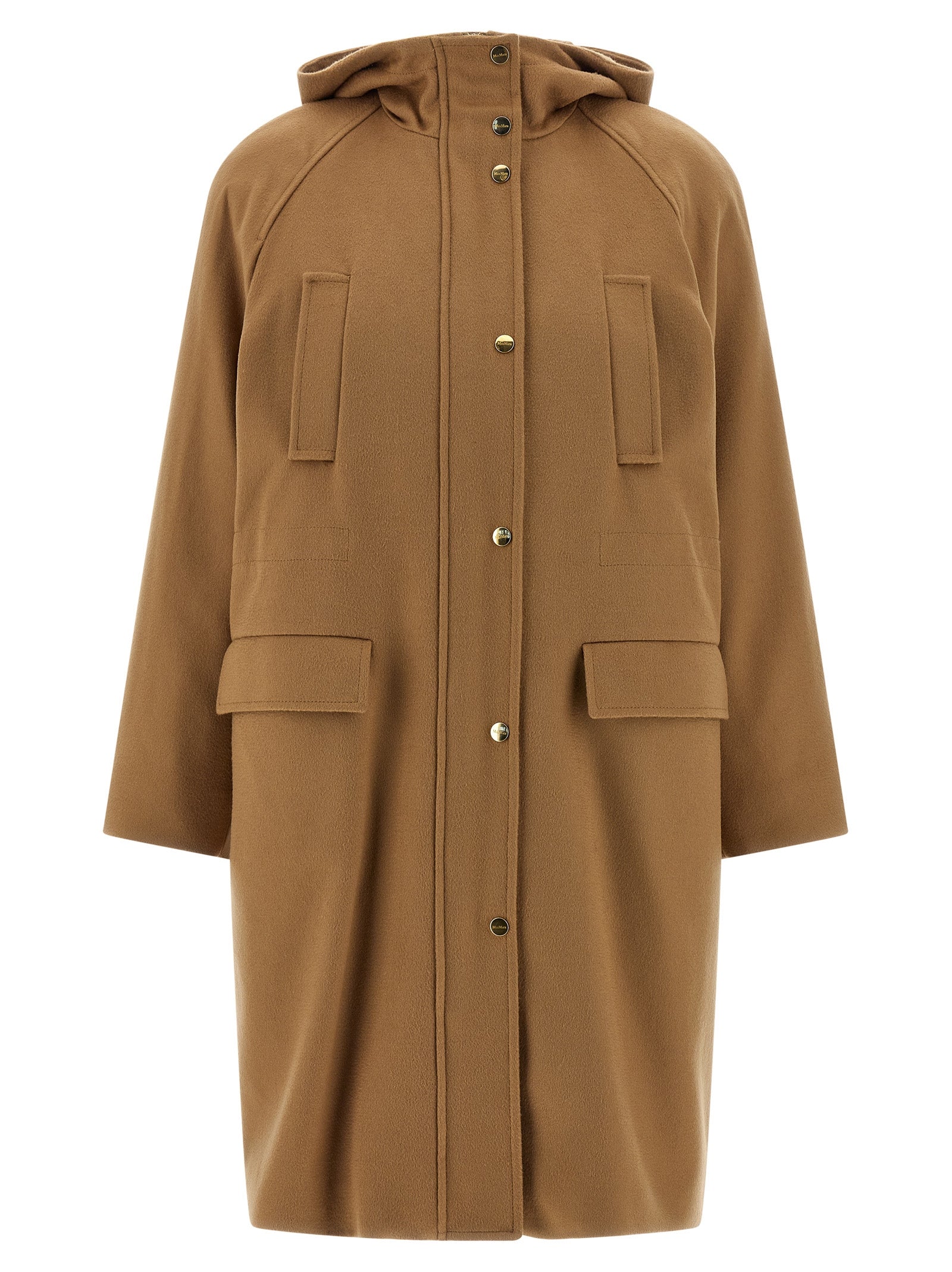 Max Mara Beige Polyamid-Parka