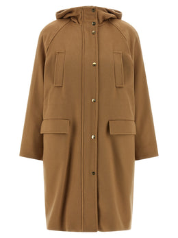 Max Mara Beige Polyamid-Parka