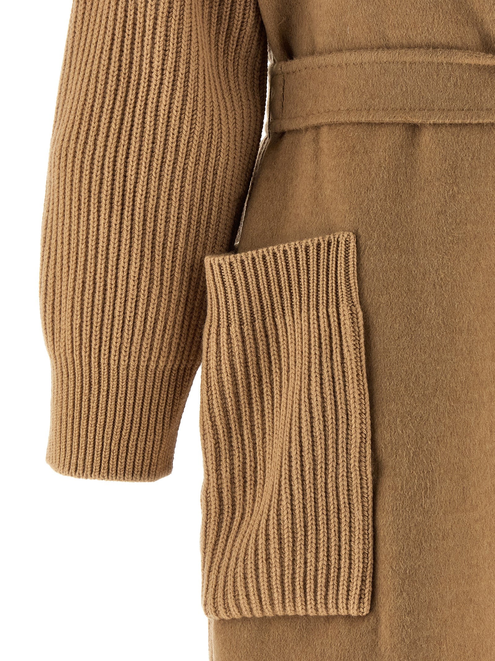 Max Mara Beiger Wollmantel