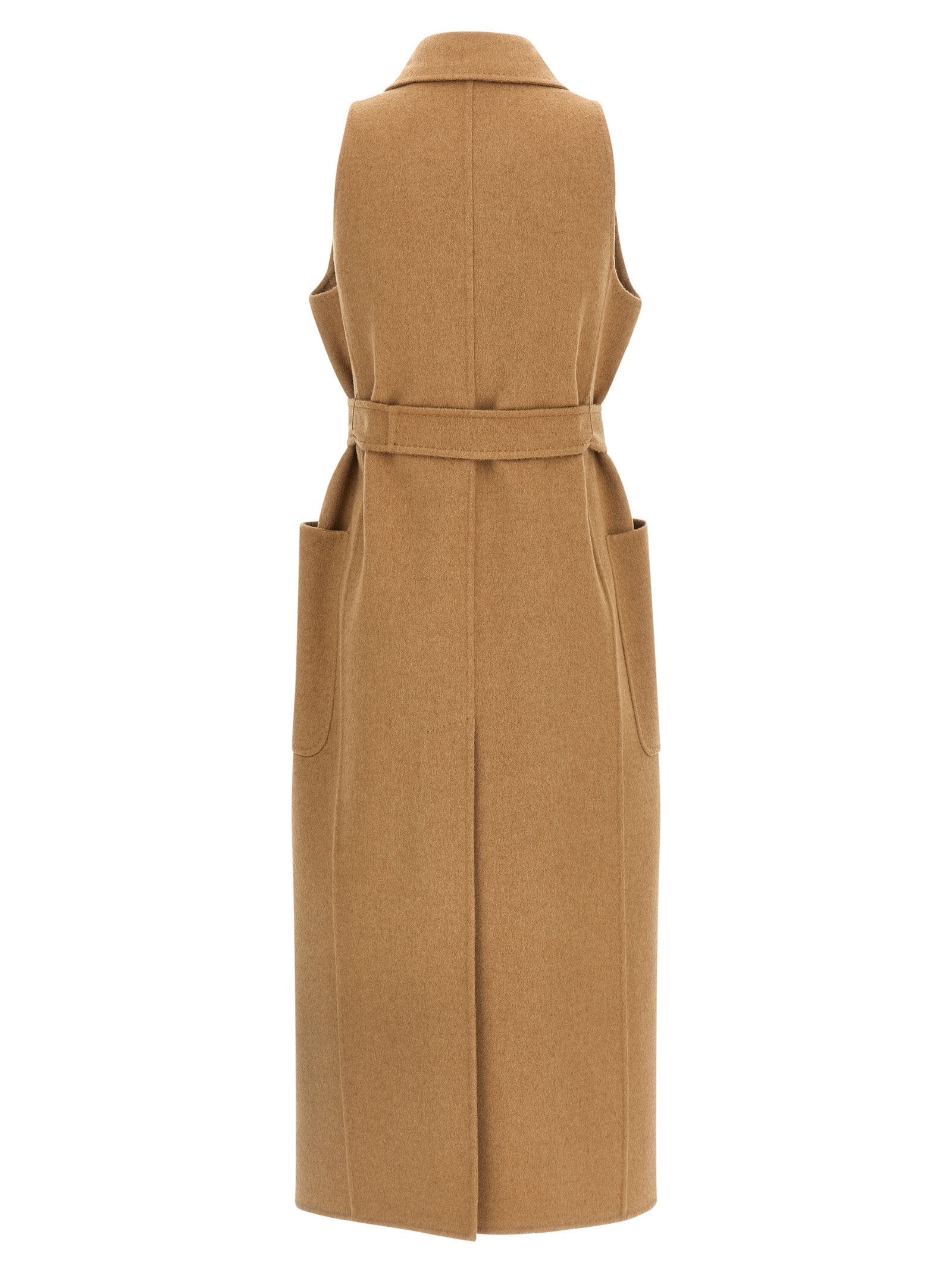 Max Mara Beiger Wollmantel