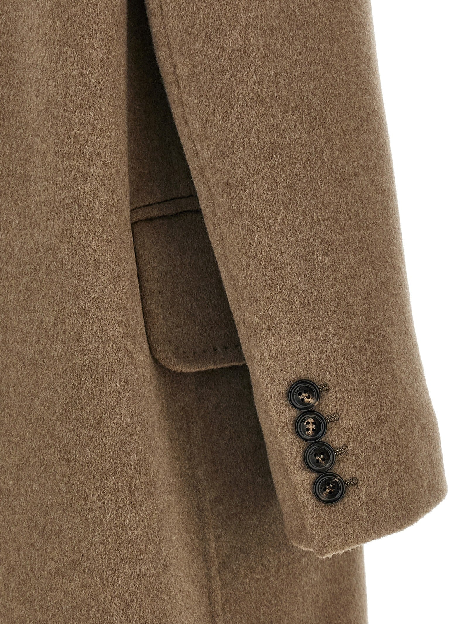 Max Mara Beiger Kaschmir-Mantel