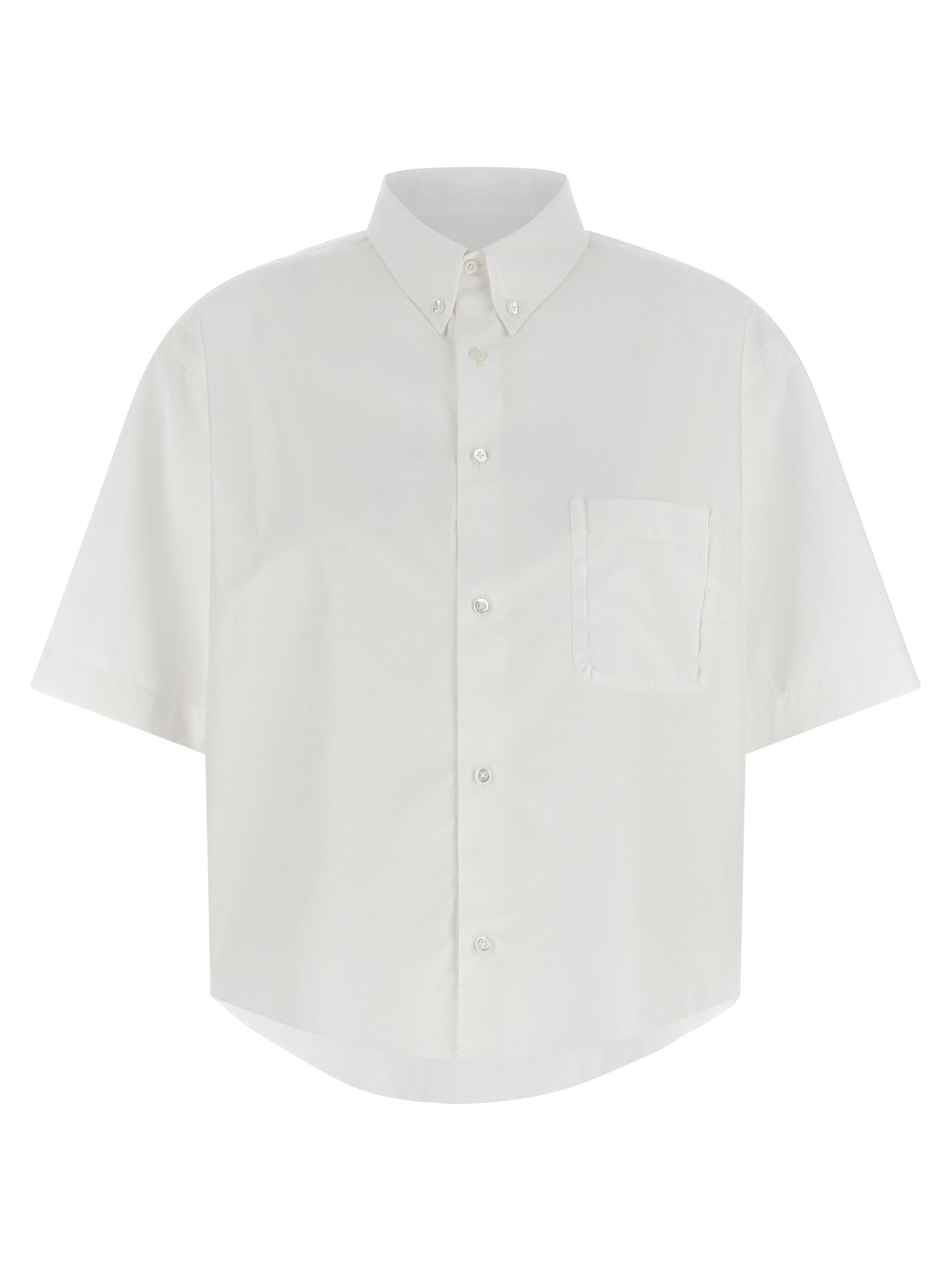 Maison Margiela Weiße Baumwollbluse